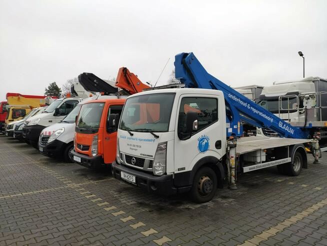 Nissan Cabstar Podnośnik Koszowy 25m CMC PLA 250 Zwyżka Pilot UDT Wumag GSR Multitel