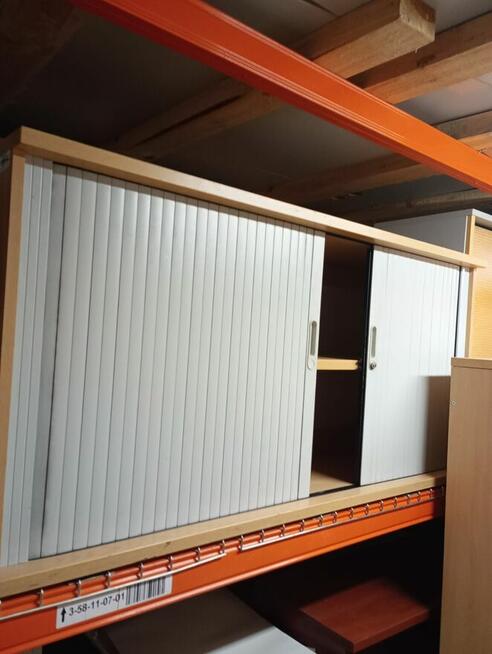 Szafa aktowa roleta z nadstawką szafy aktowe biurowe biur