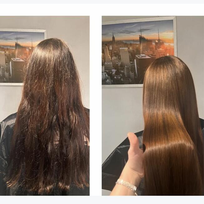 Keratynowe prostowanie