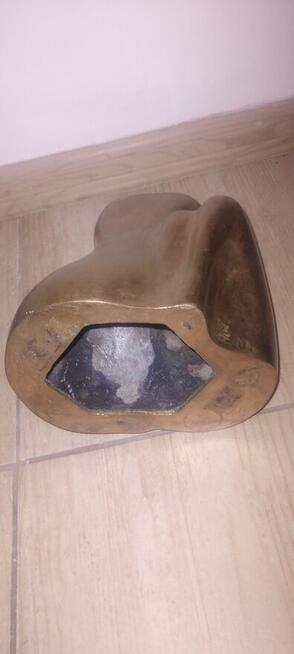 Figura mosiężna para kochanków w uścisku