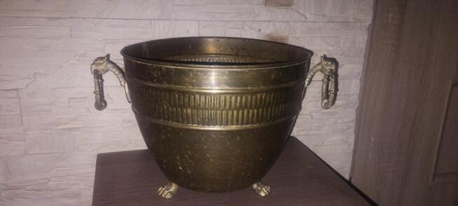 Osłonki mosiężne na kwiaty