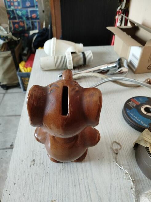 Miś Skarbonka z czasów PRL-U