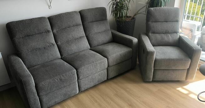 Komplet wypoczynkowy Marisa. NOWY.sofa+dwa fotele