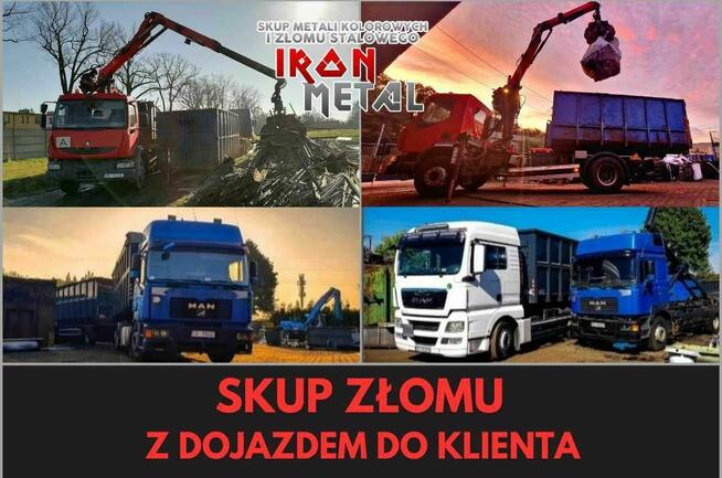IRON METAL - Skup złomu z dojazdem do klienta - Transport HDS