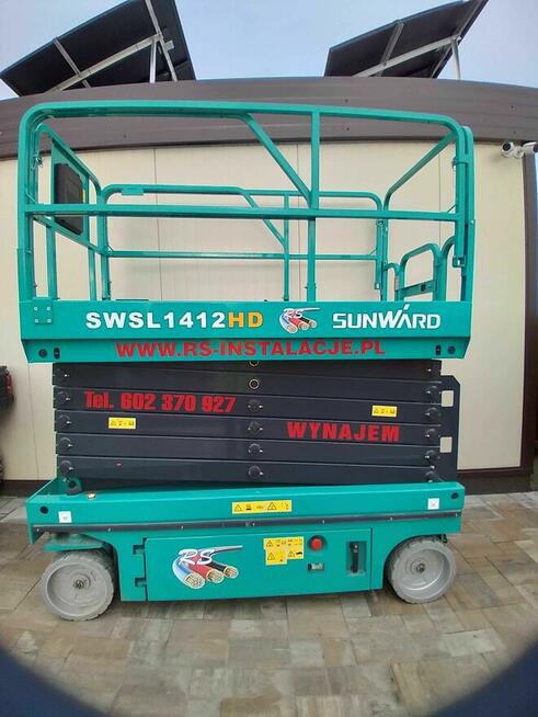 Podnośnik nożycowy, zwyżka POZNAŃ