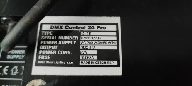 Sterownik świateł dmx