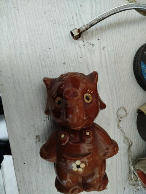 Miś Skarbonka z czasów PRL-U