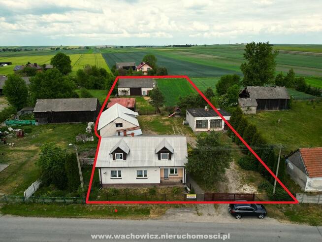 Siedlisko w Wierzbicy w gminie Kozłów