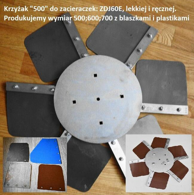 Zacieraczka ręczna do wygładzania betonu