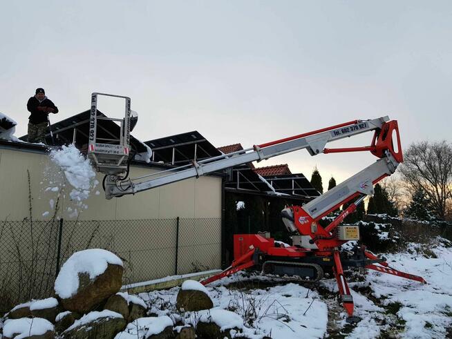 Podnośnik koszowy PAJĄK Trzemeszno Gniezno Mogilno Strzelno