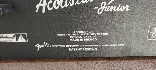 Wzmacniacz akustyczny fender