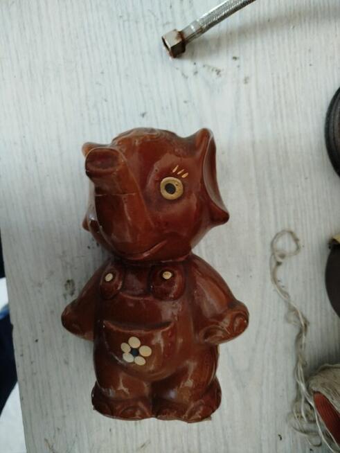 Miś Skarbonka z czasów PRL-U