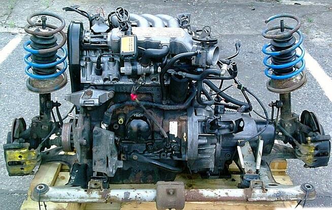 Silnik benzynowy Volvo 440 92,kompletny, całkowicie sprawny