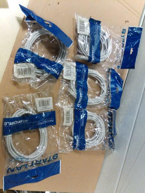 Kabel patchcord UTP cat.5e kable 3m i 5m Cabletech Eco-Line