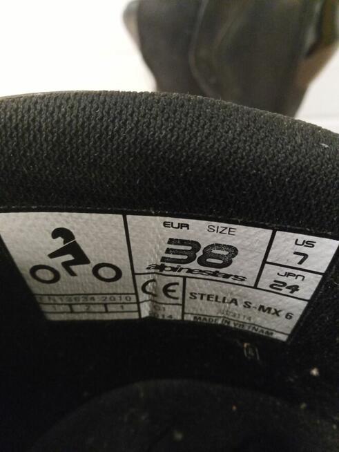Buty motocyklowe ALPINESTARS SMX-6 R 38