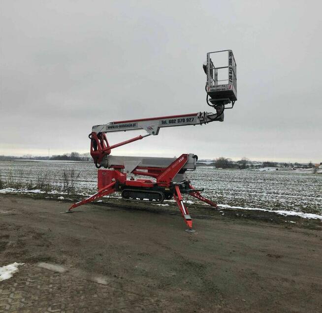 Podnośnik koszowy PAJĄK WRZEŚNIA, POZNAŃ