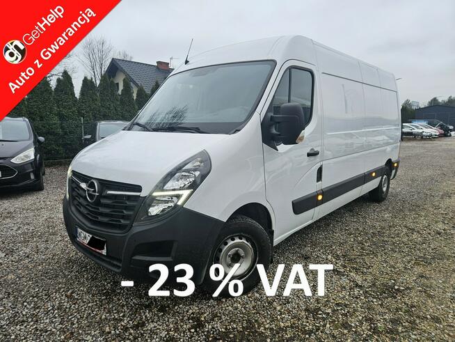 Opel Movano 2.3 CDTI 130KM L3H2 FV VAT23% 80 tyś km Salon Polska Klima