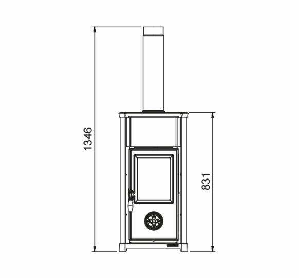 Kominek wolnostojący do gotowania La Nordica Tea
