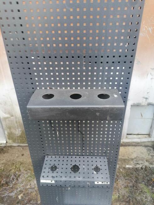 Regał ścianka wystawowa warsztatowa na narzędzia,