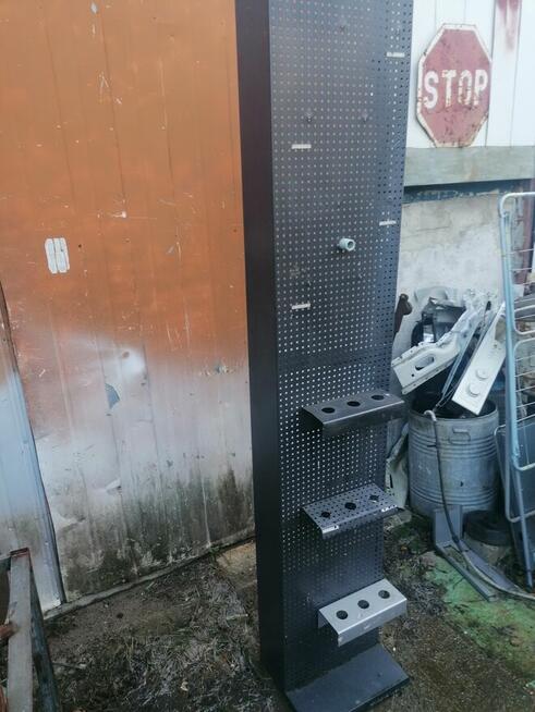 Regał ścianka wystawowa warsztatowa na narzędzia,