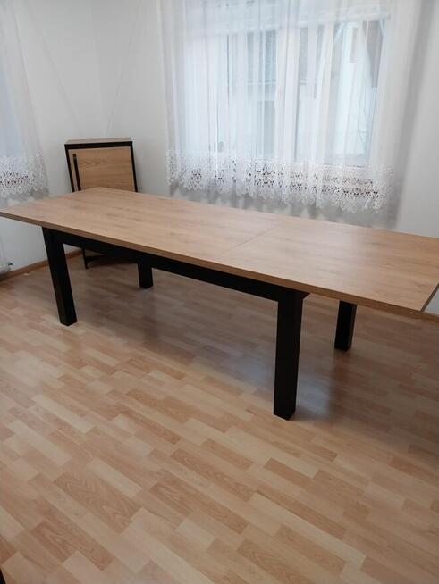 Stół duży rozkładany jadalnia salon pokój