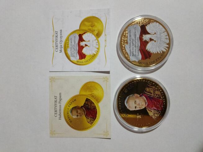 Dwie Monety Numizmatyczne