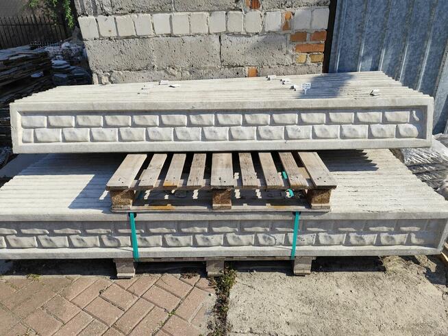 Podmurówka betonowa 30x250x5 (cm)/Siatka/Panel/Słupki/Montaż