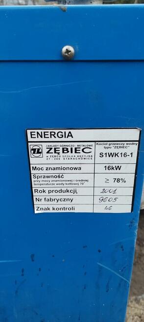 Piec CO zębiec 16 KW