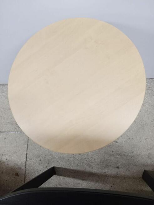 Stół okrągły w kolorze buku 60x60cm stoły do biur domu kuchn