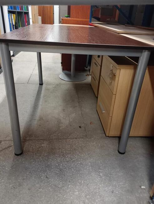 Stół biurko brąz 80x140cm biurka stoły konferencyjne do biu