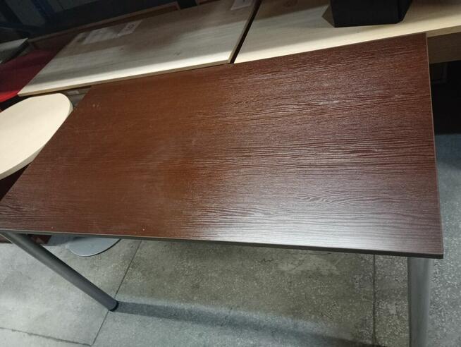 Stół biurko brąz 80x140cm biurka stoły konferencyjne do biu