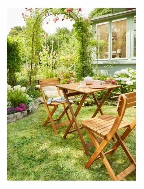 Składane krzesła ogrodowe