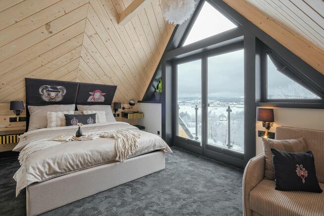 luksusowy dom ze strefą spa, z bala, z widokiem na Tatry,