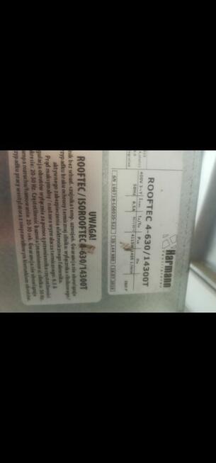 Wentylator odciąga dymu, pyłu, spalin