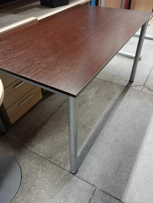 Stół biurko brąz 80x140cm biurka stoły konferencyjne do biu