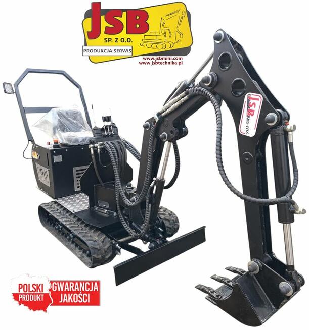 MINI KOPARKA GĄSIENICOWA MS-TE113 JSB