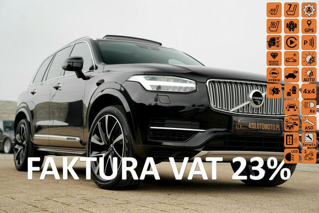 Volvo XC 90 INSCRIPTION panorama FUL LED 7-os SKÓRA nawi kamera 360 BOWERS hak max