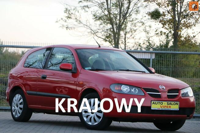 Nissan Almera krajowy,klimatyzacja,zarejestrowany