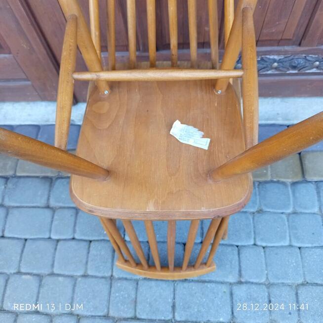 Krzesła drewniane z PRL-u 500 zł