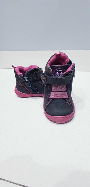 Skórzane dziecięce zimowe buciki LASOCKI R20