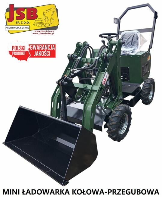 MINI ŁADOWARKA KOŁOWA PRZEGUBOWA ŁAMANA MS-L116KN JSB
