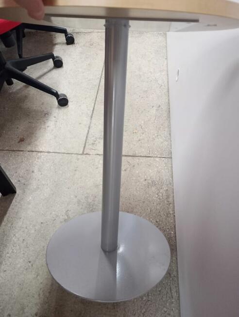 Stół okrągły w kolorze buku 60x60cm stoły do biur domu kuchn