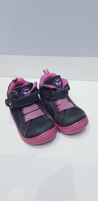 Skórzane dziecięce zimowe buciki LASOCKI R20