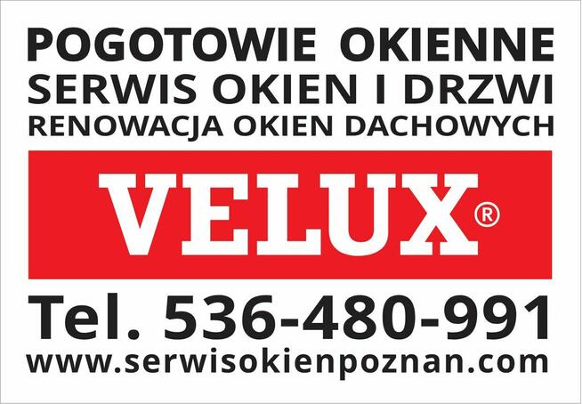 VELUX POGOTOWIE SERWIS RENOWACJA OKIEN DREW. URZĘDOWSKI