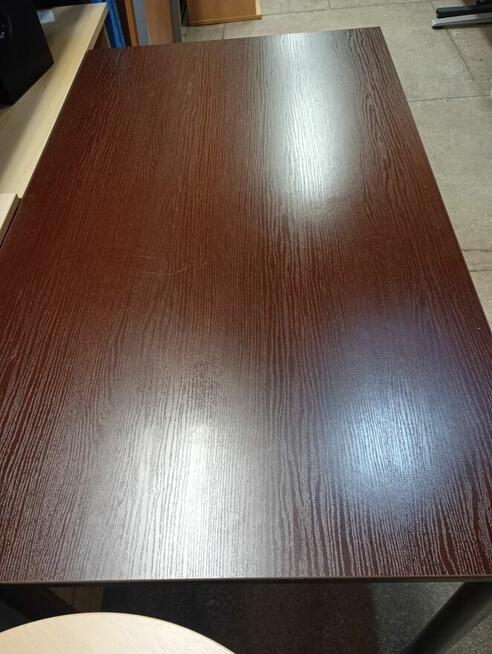 Stół biurko brąz 80x140cm biurka stoły konferencyjne do biu