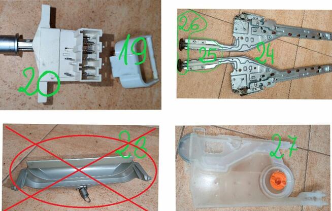 Zmywarka Electrolux ESI64010X - NA CZĘŚCI -50% taniej