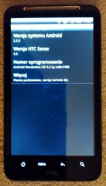 Telefon HTC Desire HD.