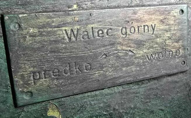 Kalander do gumy czterowalcowy 250 x 600mm.