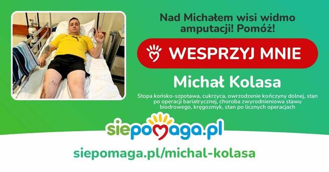 Świat Michała to mieszkanie i szpital. Pomóżmy mu wrócić do