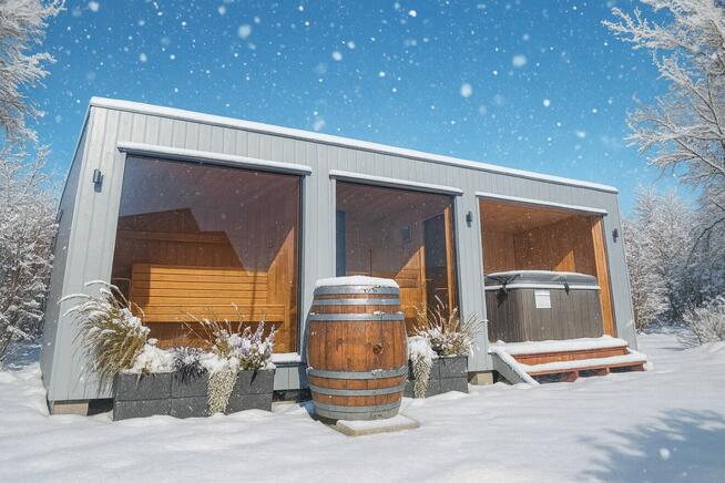 domki całoroczne nad morzem Wakacje nocleg weekend sauna jak